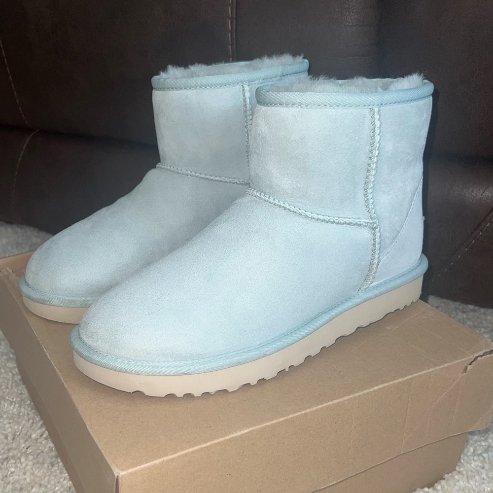 **SALE** UGG Australia Women’s Classic Mini Boots- Light Blue